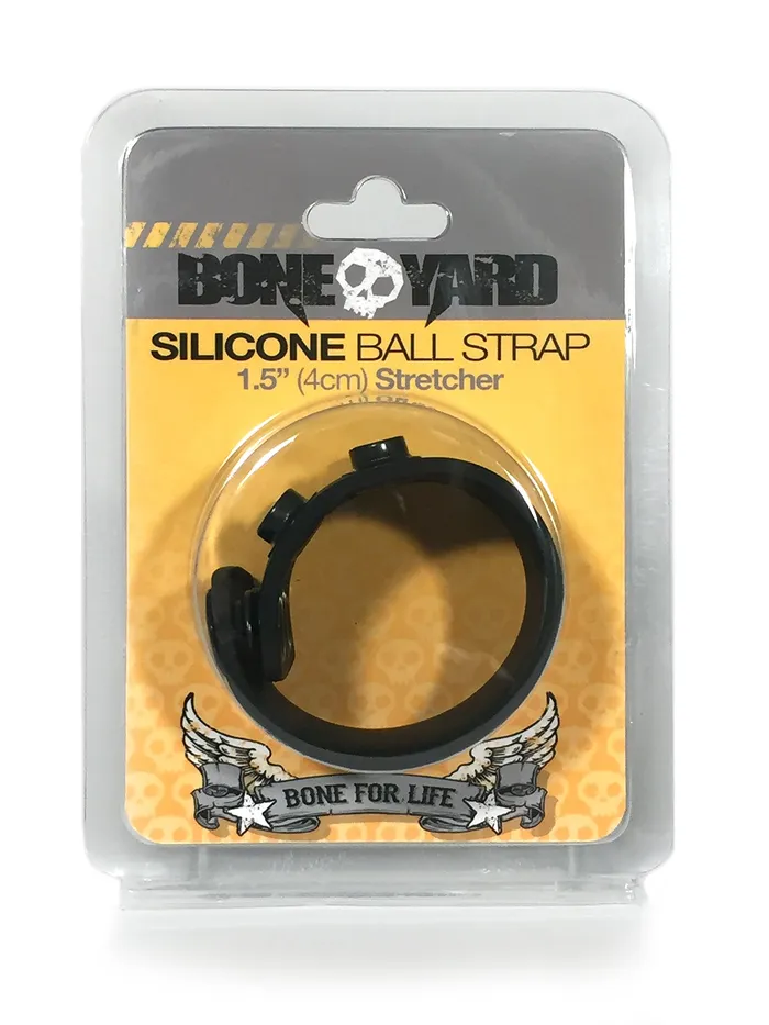 Male Sex Toys Bone Yard Silicone Ball Strap Bone Yard