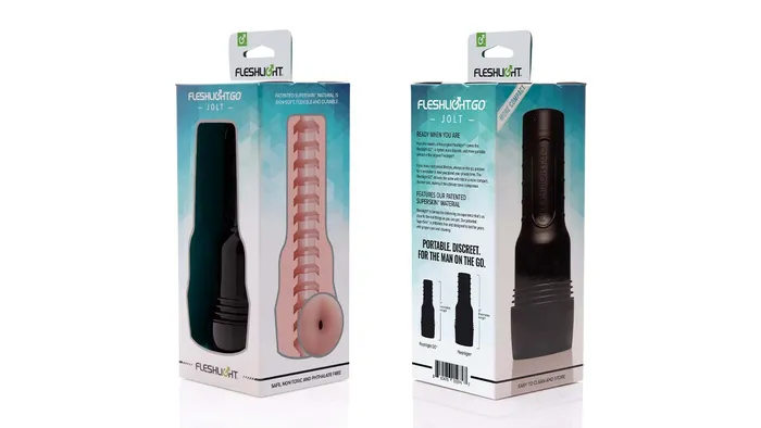 Male Sex Toys Fleshlight GO Jolt Butt Combo Pack