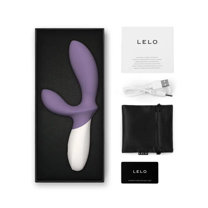 Male Sex Toys Lelo Loki Wave 2 Prostate Massager Violet Dust LELO