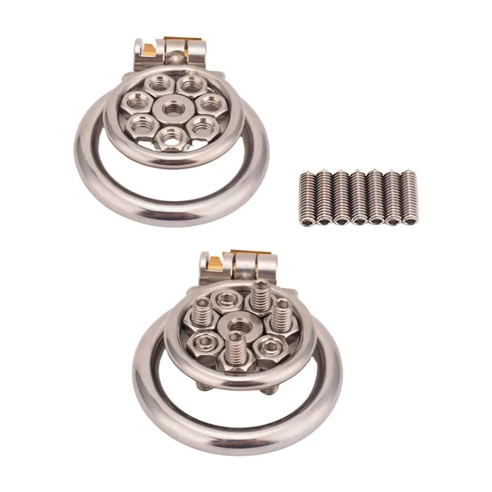 Male Sex Toys Oxyshop CH55 Flat Spiked Chastity Pierce my Clit
