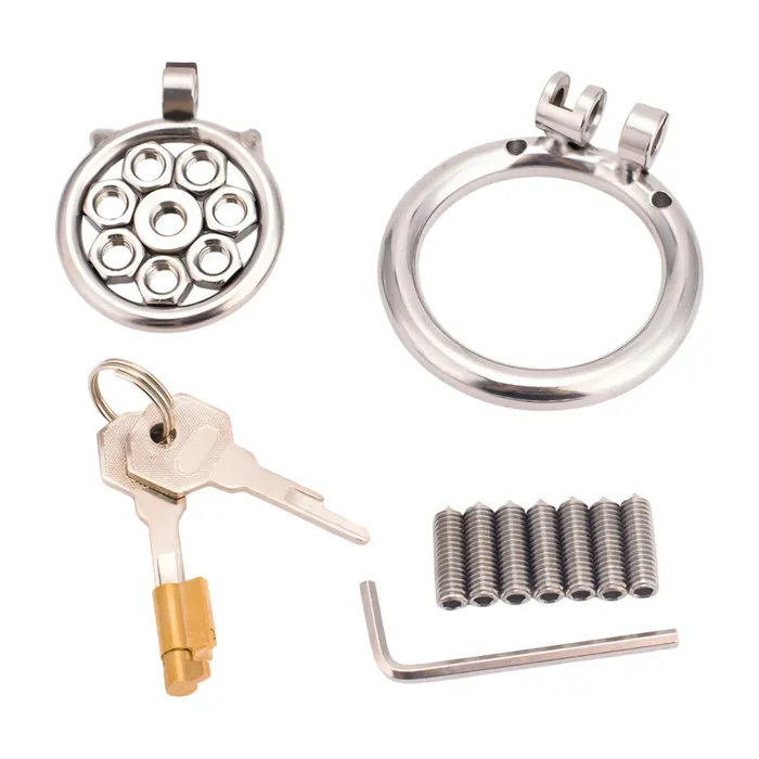 Male Sex Toys Oxyshop CH55 Flat Spiked Chastity Pierce my Clit