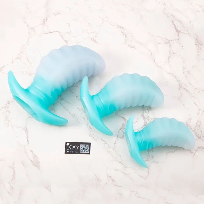 Male Sex Toys Oxyshop Enchanted Depths Ribbed Anal Plug