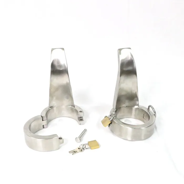 Male Sex Toys Oxyshop Handmade Ballet Ankle Cuffs Forced high heels training