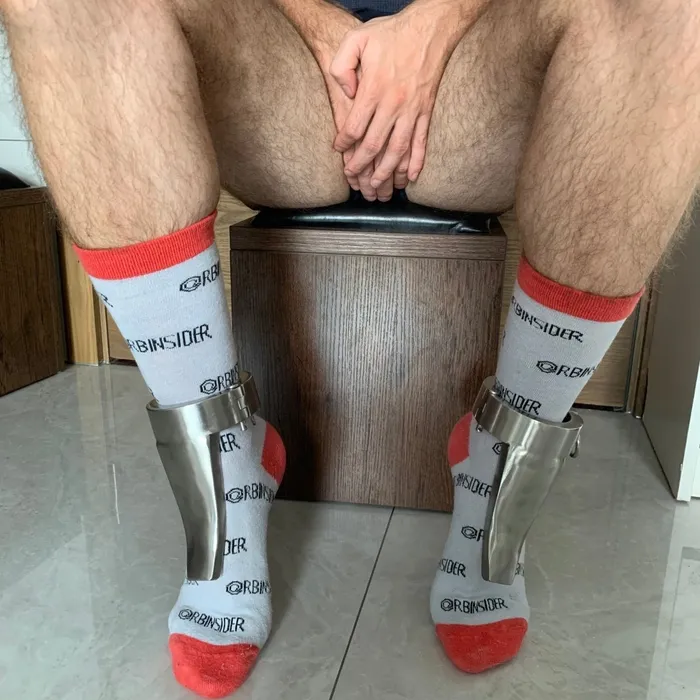 Male Sex Toys Oxyshop Handmade Ballet Ankle Cuffs Forced high heels training