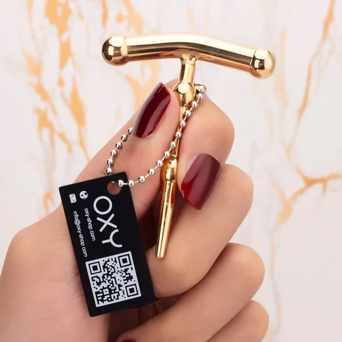 Male Sex Toys Oxyshop The Ribbed Sensation Penis plug 03In wide