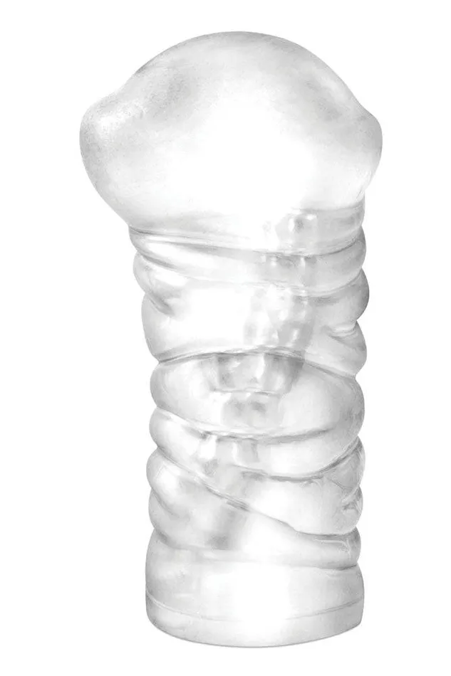 Male Sex Toys Pipedream Pipedream Extreme Mega Head Master Pussy Masturbator Clear