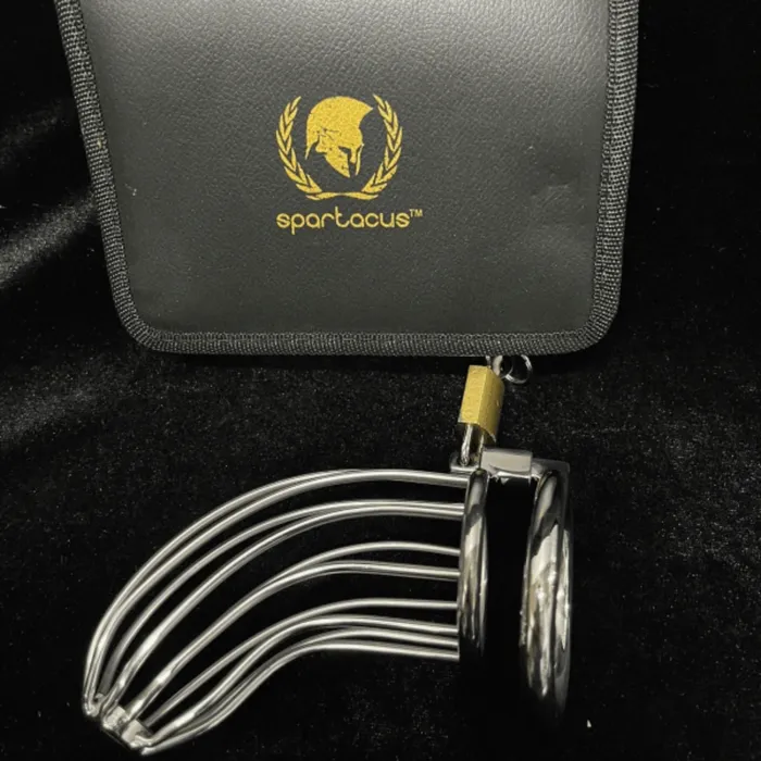 Male Sex Toys SPARTACUS Spartacus Bird Cage Chastity Device Stainless Steel Male Sex Toys SPARTACUS Spartacus Bird Cage Chastity Device Stainless Steel