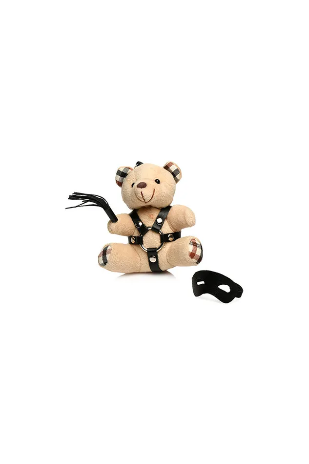 Male Sex Toys XR Brands XR Brands Master Series BDSM Teddy Bear Keychain