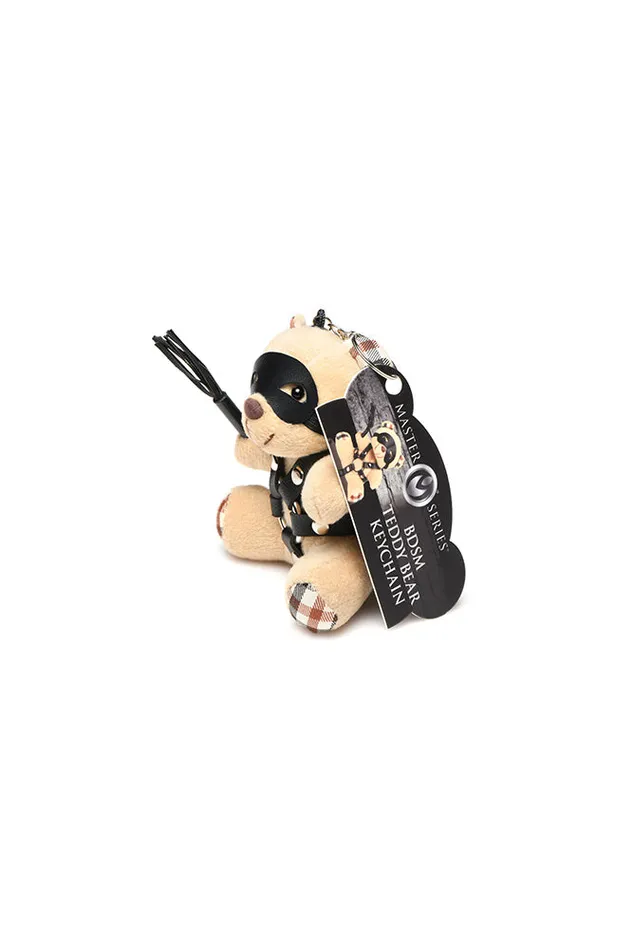 Male Sex Toys XR Brands XR Brands Master Series BDSM Teddy Bear Keychain