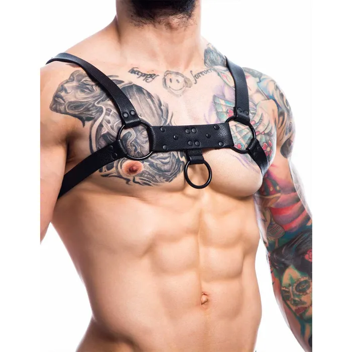 Mens Underwear C4M H4RNESS Party Black CUT 4 MEN