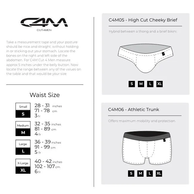 Mens Underwear CUT 4 MEN C4M Pouch Enhancing Mens Thong Provocative Snake