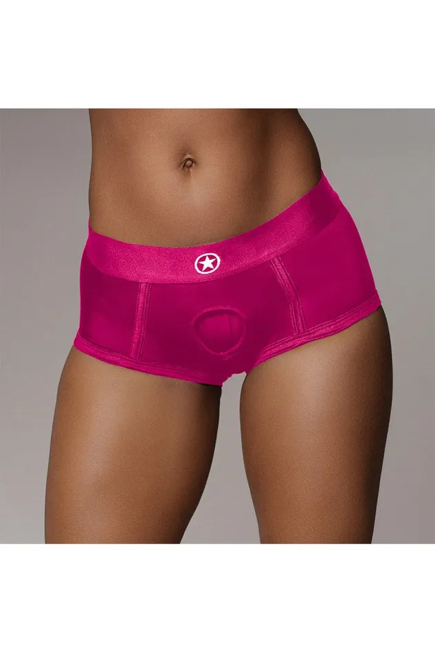 Ouch by Shots Toys Vibrating Strapon Brief Various Sizes Colors Shots Toys Female Sex Toys