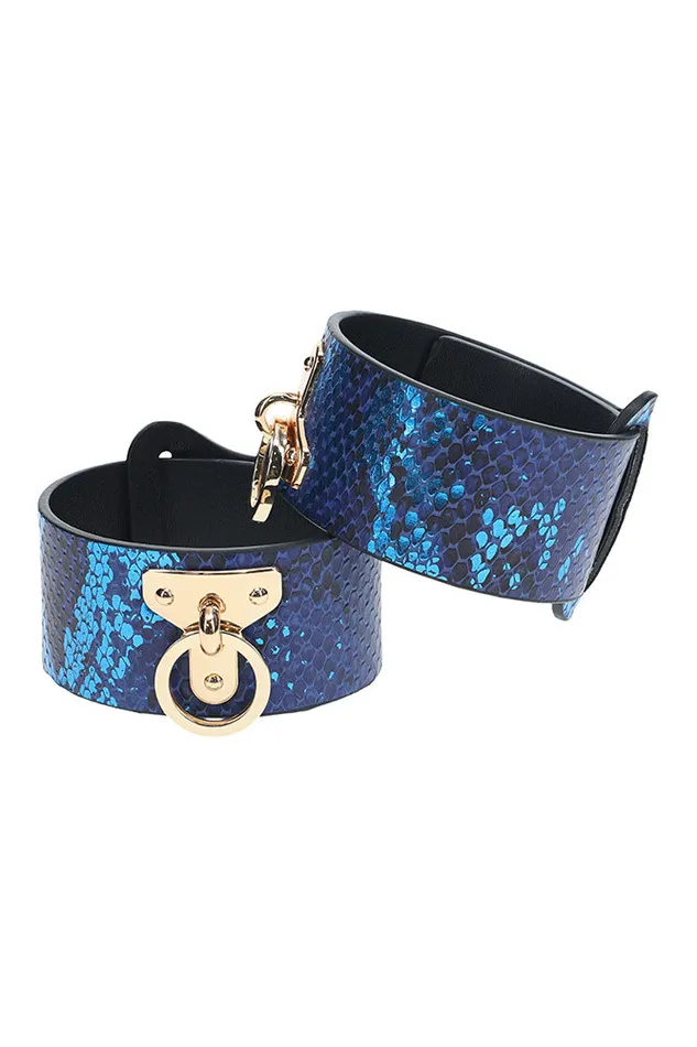 Ouch International Florence Collection Leg Cuffs Various Colors Shots Toys Couples