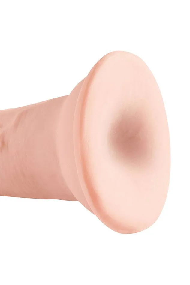 Pipedream Dildos Pipedream King Cock Plus Triple Density Realistic Dildo 7 Inch Beige