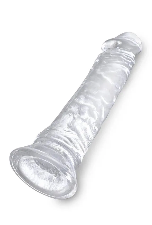 Pipedream Dildos Pipedream King Cock Realistic Dildo 8 inch Clear