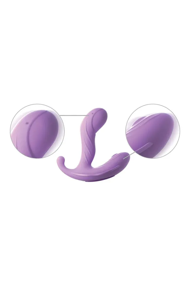 Pipedream Pipedream Fantasy for Her GSpot Stimulateher Warming Vibrator with Remote Purple Female Sex Toys