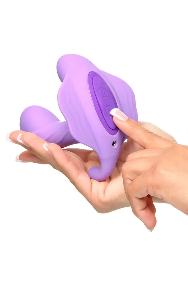Pipedream Pipedream Fantasy for Her GSpot Stimulateher Warming Vibrator with Remote Purple Female Sex Toys