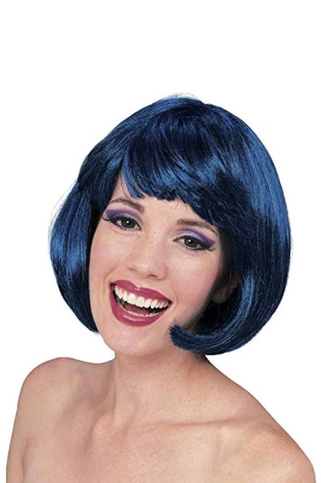 Rubies Costume Company Super Model Wig Blue Rubies Costume Company Dildos