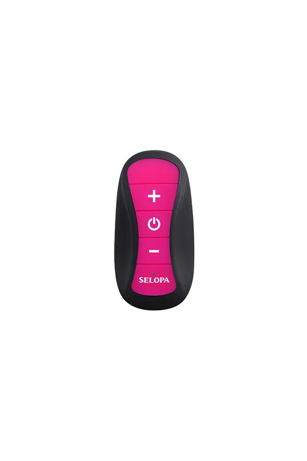 Selopa Hooking Up Remote Controlled Butt Plug Pink Selopa Anal