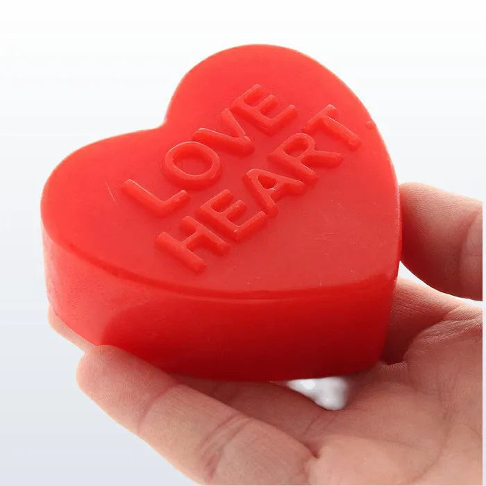 Shots America Vibrators Love Heart Soap Bar RoseScented