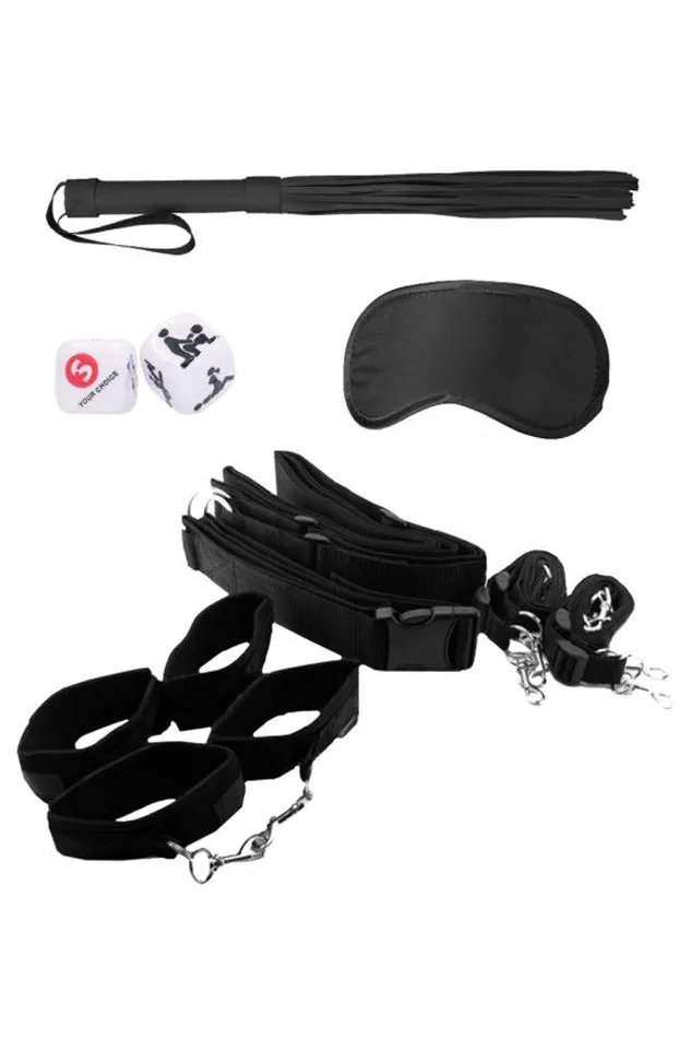 Shots Toys Couples Ouch by Shots Toys Bondage Belt Restraint System Black