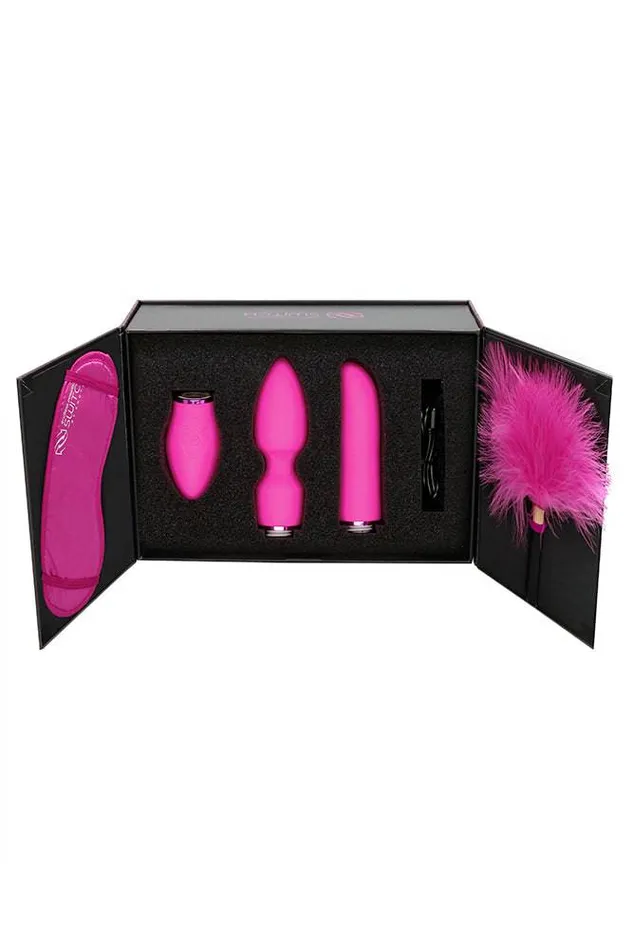 Shots Toys Switch Pleasure Kit 4 Pink Shots Toys Vibrators