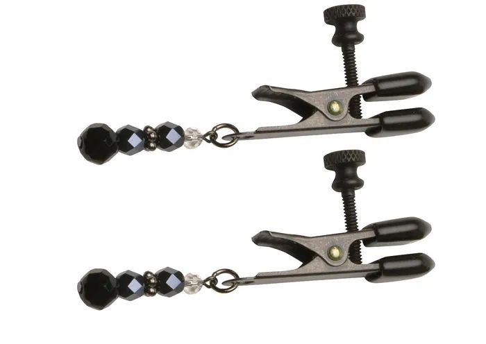 Spartacus Female Sex Toys Adjustable Broad Tip Beaded Clamp various colours
