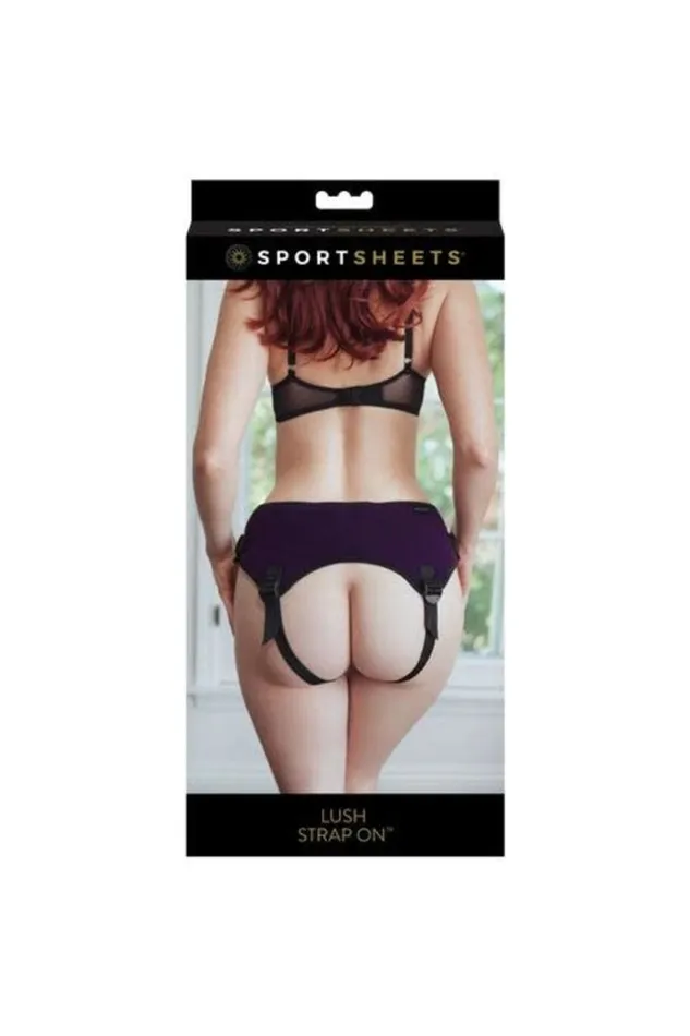 Sportsheets Lush StrapOn Harness Purple Sportsheets Female Sex Toys