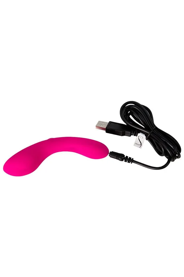 Swan Mini Swan Vibrating Wand Pink BMS Vibrators