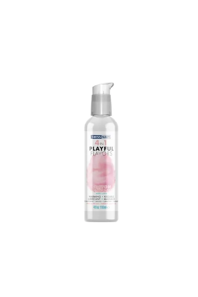 Swiss Navy Female Sex Toys Swiss Navy 4 in 1 Playful Flavors Cotton Candy 4oz Swiss Navy Female Sex Toys Swiss Navy 4 in 1 Playful Flavors Cotton Candy 4oz