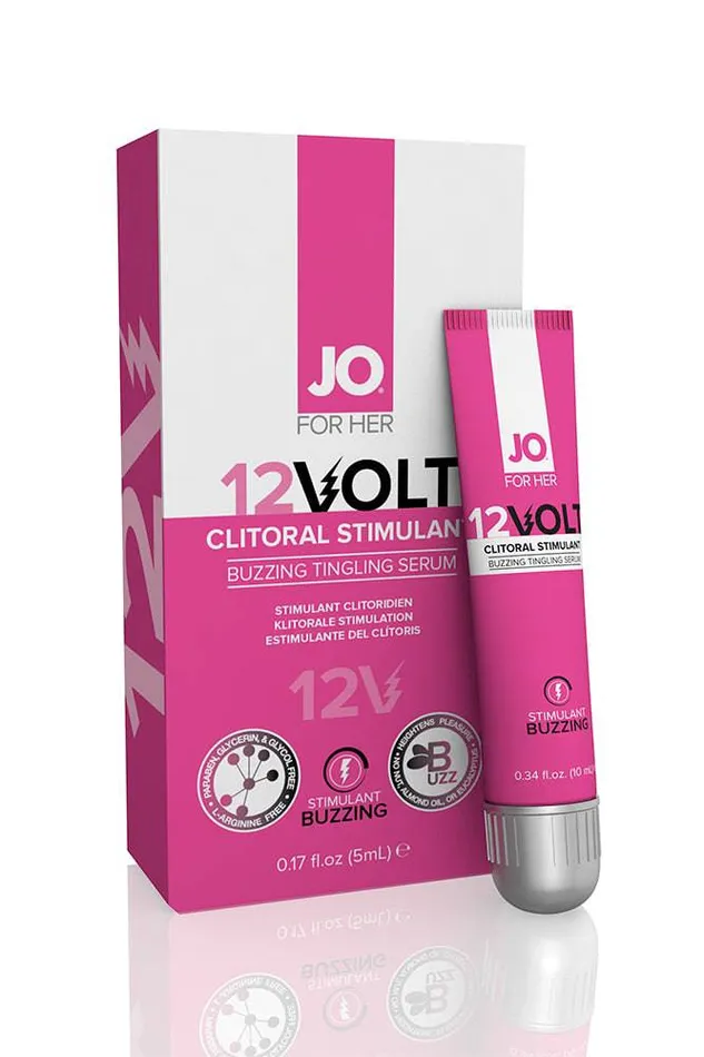 System JO System Jo Volt Clitoral Stimulation Serum 12 Volt 5ml Female Sex Toys System JO System Jo Volt Clitoral Stimulation Serum 12 Volt 5ml Female Sex Toys