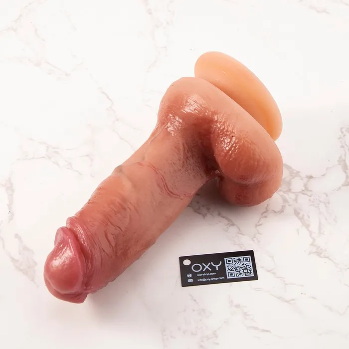 The Curve Realistic SideCurved Dildo for Deep Sensations Oxyshop Dildos