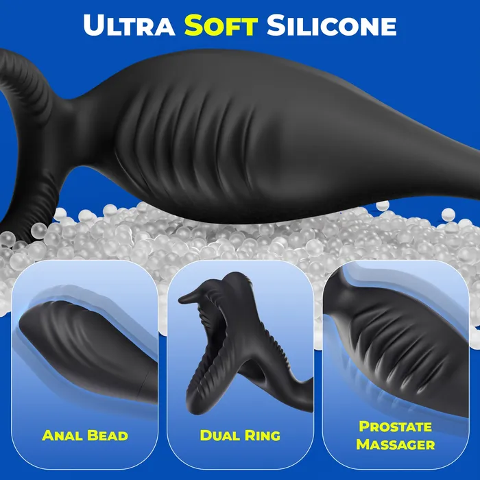 Vibrating Penis Ring Vibrator Amovibe Male Sex Toys