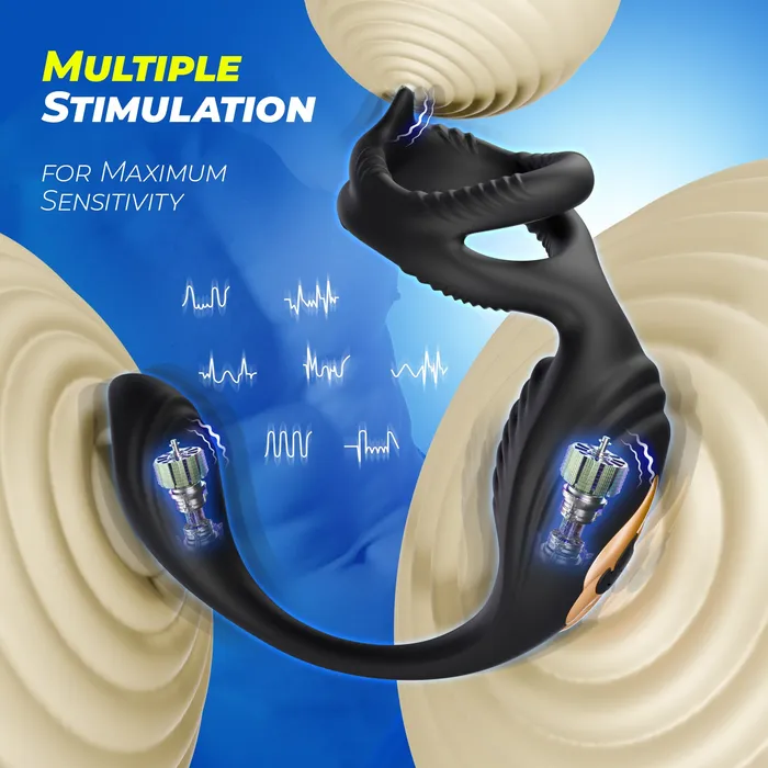 Vibrating Penis Ring Vibrator Amovibe Male Sex Toys