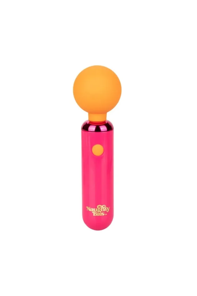 Vibrators Cal Exotics Cal Exotics Naughty Bits Home Cumming Queen Vibrating Mini Wand PinkOrange Vibrators Cal Exotics Cal Exotics Naughty Bits Home Cumming Queen Vibrating Mini Wand PinkOrange