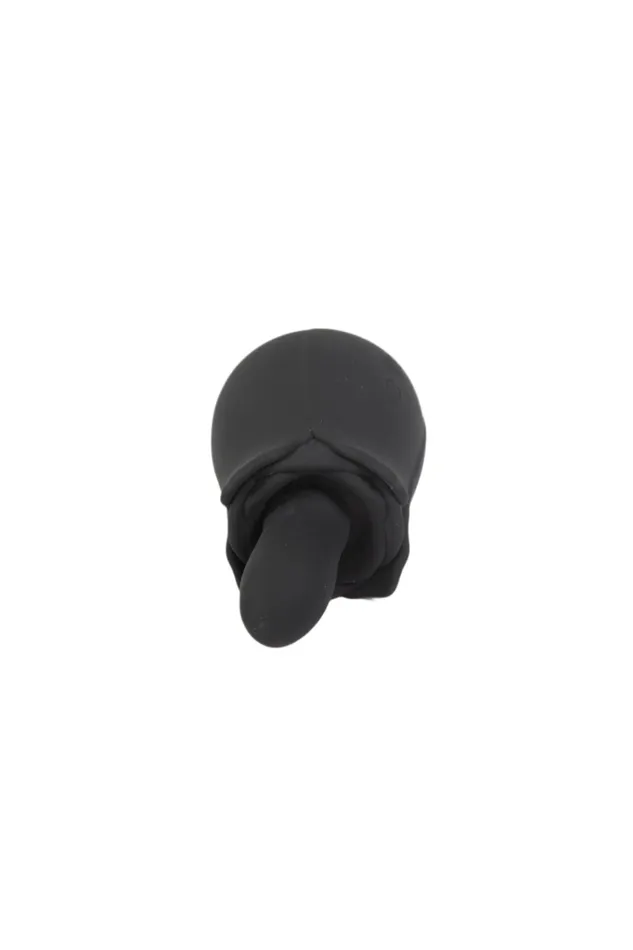 Vibrators Creative Conceptions Creative Conceptions Skins Rose Buddies Bums N Roses Rimming Vibrator Black