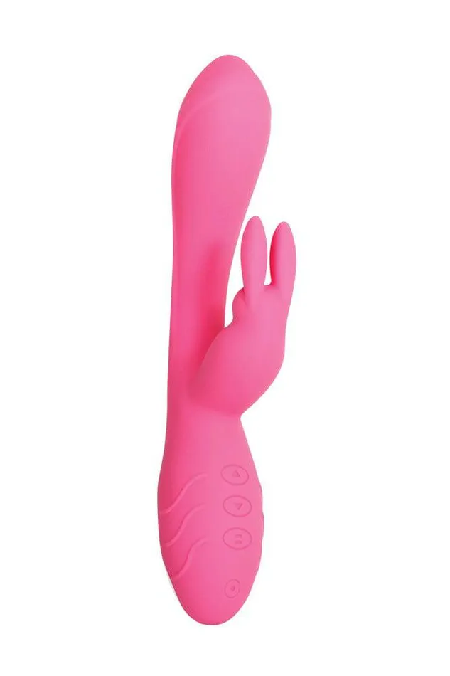 Vibrators Evolved Bunny Kisses Vibrator Pink Evolved