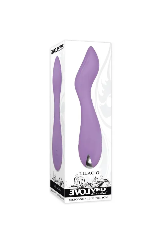 Vibrators Evolved Evolved Lilac G GSpot Vibrator Lavender
