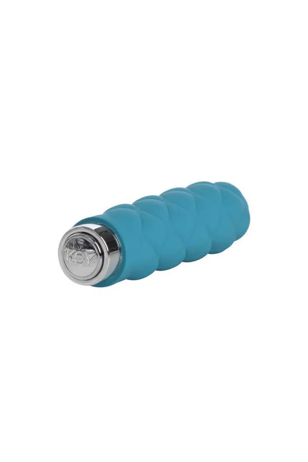 Vibrators Jopen Jopen Key Charms Petite Plush Massager Blue