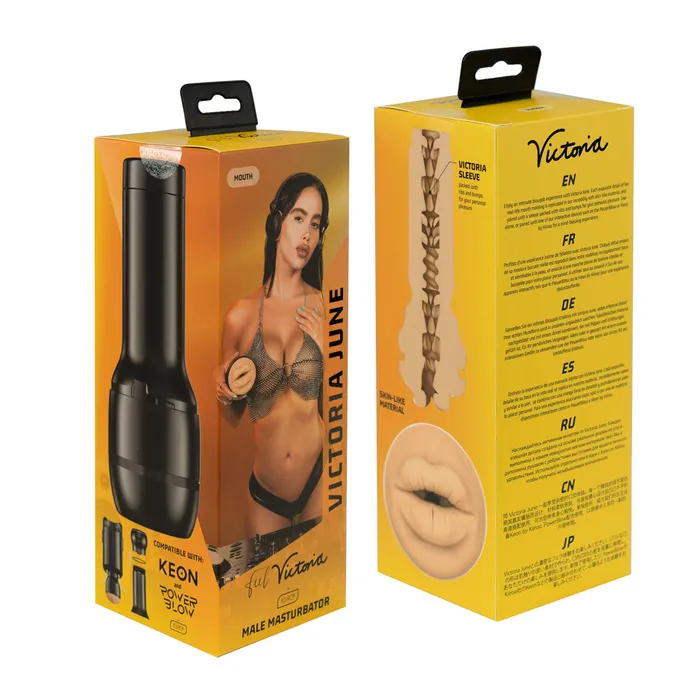 Vibrators Kiiroo Stars Collection Feel Victoria June Mouth KIIROO