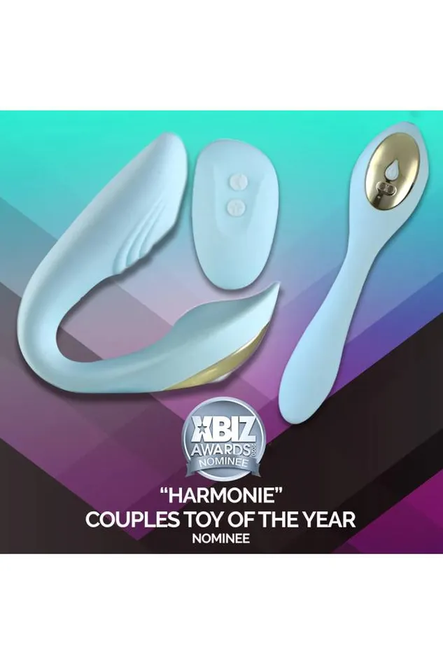 Vibrators Maia Toys Harmonie Remote Control Bendable Couples Vibrator Assorted Colors Maia Toys