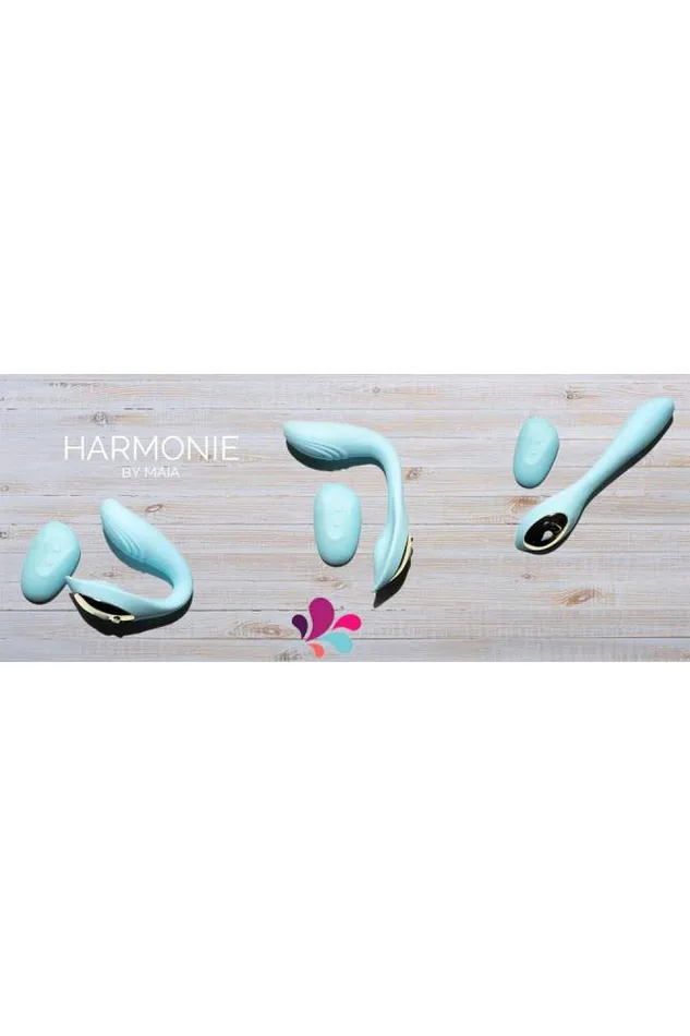 Vibrators Maia Toys Harmonie Remote Control Bendable Couples Vibrator Assorted Colors Maia Toys