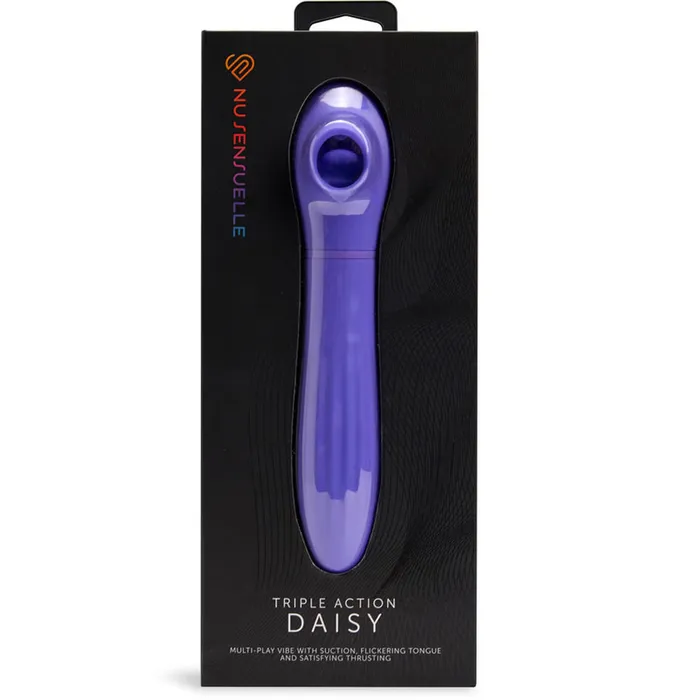 Vibrators Nu Sensuelle Nu Sensuelle Triple Action Daisy Ultra Violet