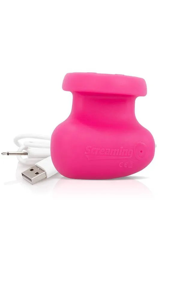 Vibrators Screaming O Screaming O Charged Rub It Finger Massager Pink