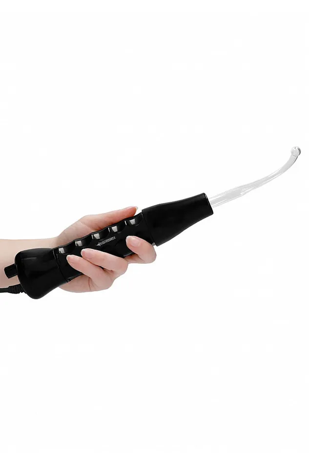 Vibrators Shots Toys Shots Toys Electroshock Electrosex Lightning Wand 5pc Set Black
