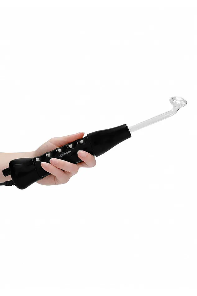 Vibrators Shots Toys Shots Toys Electroshock Electrosex Lightning Wand 5pc Set Black