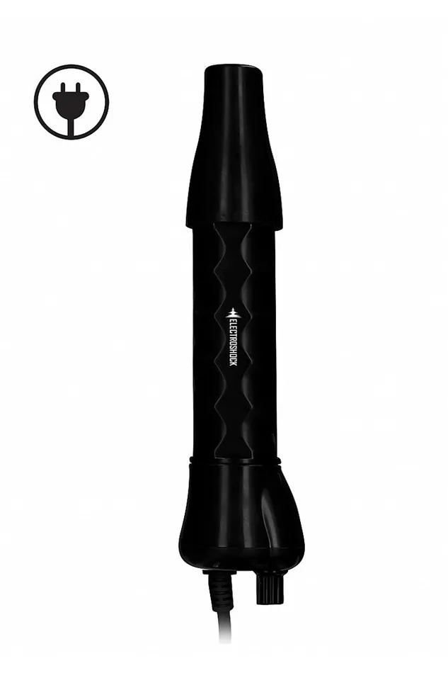 Vibrators Shots Toys Shots Toys Electroshock Electrosex Lightning Wand 5pc Set Black