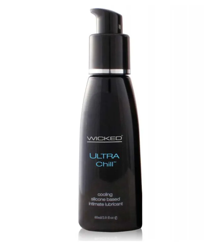 Wicked Ultra Chill Cooling Silicone Lubricant Wicked Sensual Care Female Sex Toys