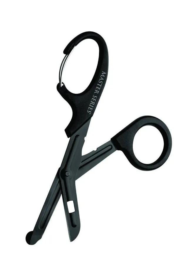 XR Brands Couples XR Brands Master Series Snip Heavy Duty Bondage Scissors with Clip Black XR Brands Couples XR Brands Master Series Snip Heavy Duty Bondage Scissors with Clip Black
