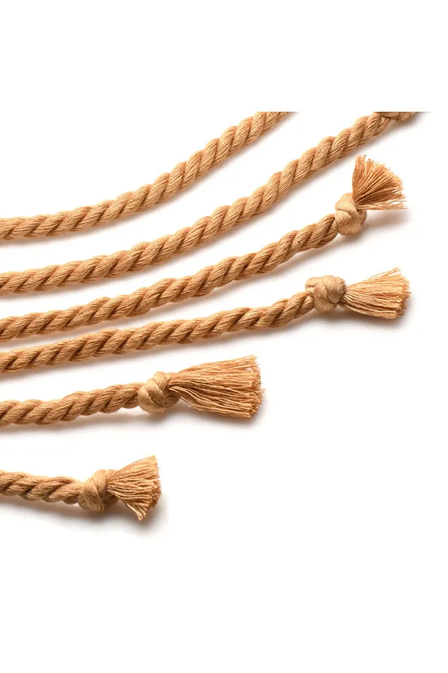 XR Brands Male Sex Toys XR Brands Master Series Swashbuckler Rope Flogger Beige